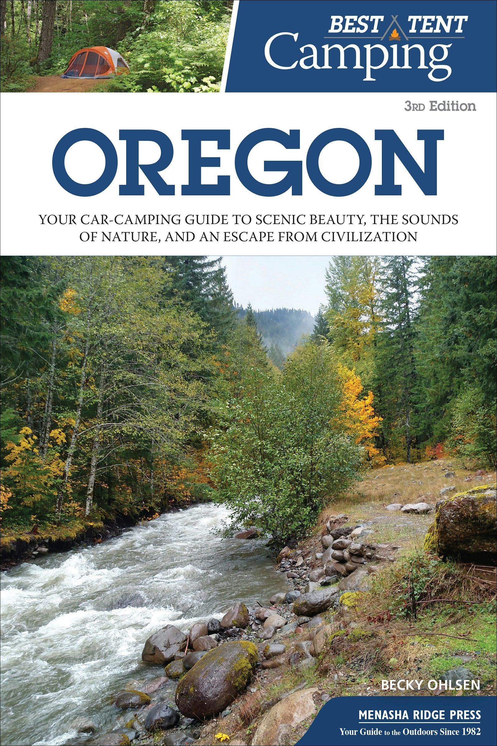 Book cover image for Best Tent Camping: Oregon ISBN: 9780897326773